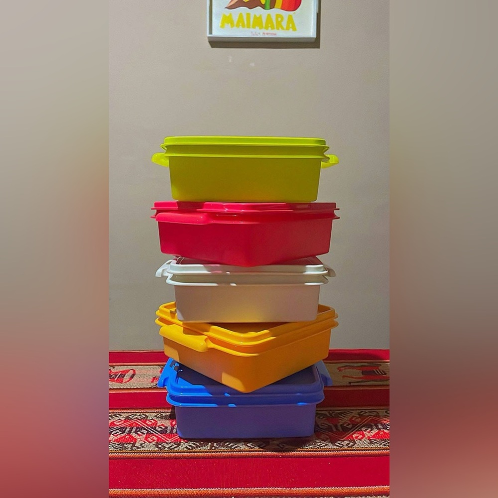 Tupperware Square Containers